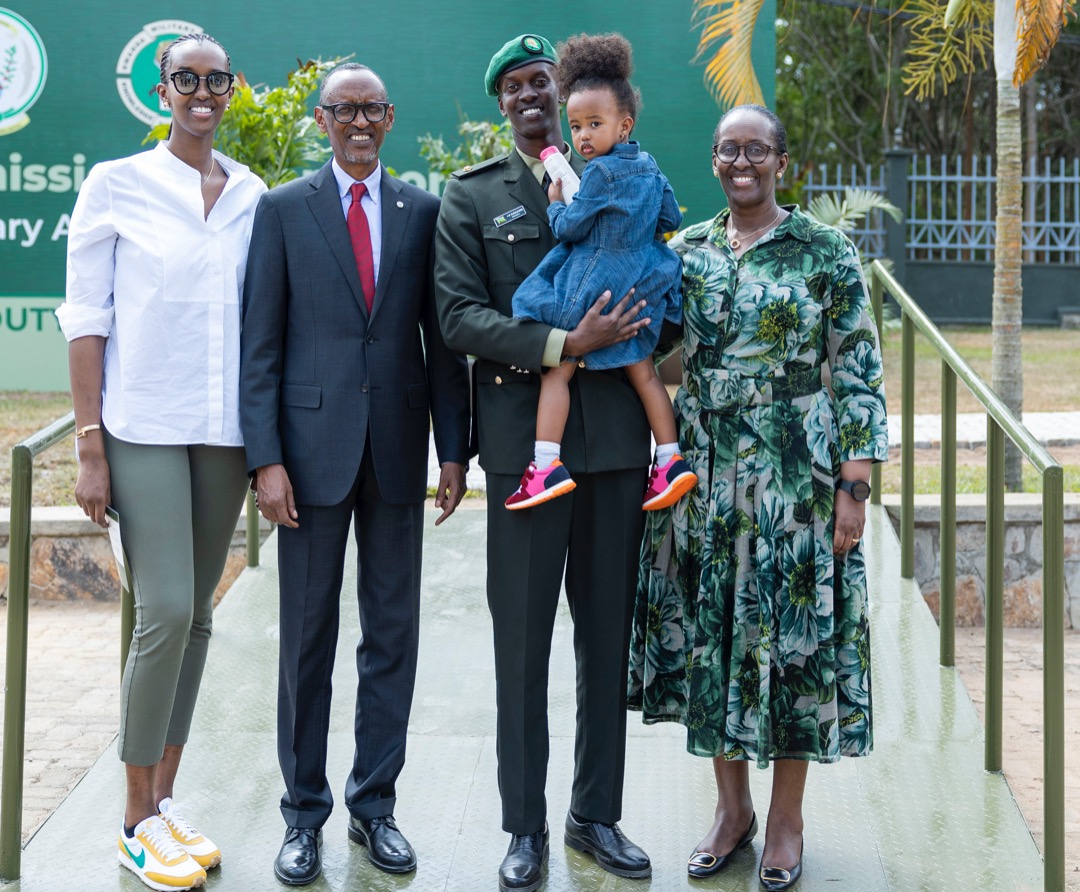 Madamu Kagame na Ange Kagame bari mu bitabiriye ibirori bya